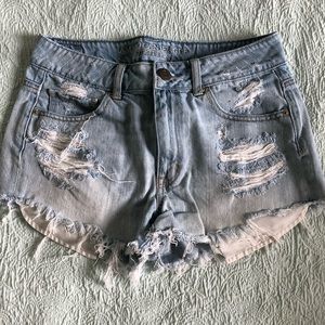 American eagle high waisted shorts